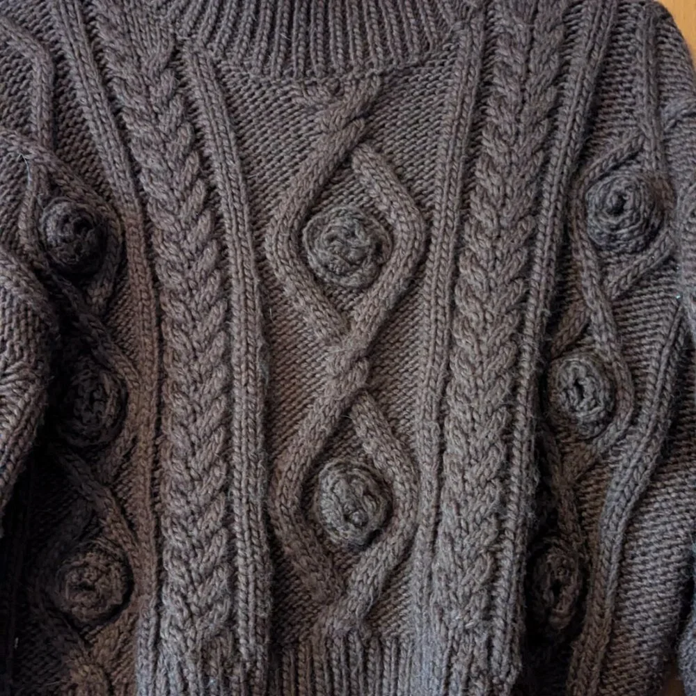 Zara Brown Sweater - Picture 2 of 8
